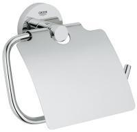 Держатель для туалетной бумаги с крышкой Grohe Essentials 40367001 Держатель для туалетной бумаги с крышкой Grohe Essentials 40367001