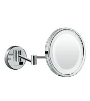 Зеркало для бритья с подсветкой LED Hansgrohe Logis Universal, 73560000 Зеркало для бритья с подсветкой LED Hansgrohe Logis Universal, 73560000