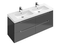 Тумба под раковину Villeroy&Boch Subway 2.0  цвет-дуб сантана A69210E1 hog2