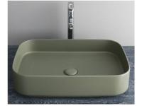 Раковина CIELO Shui Comfort  600 мм, материал-керамика, цвет-Agave SHCOLAR60 AG hog4