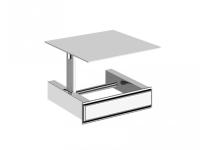 Бумагодержатель Gessi Eleganza с крышкой  46449/031