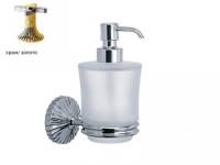 Дозатор для жидкого мыла Jorger Cronos с держателем  637.00.006.002