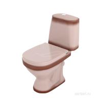 Унитаз-компакт Santeri Соната декор бежевый 1.P201.2.S07.00B.F Унитаз-компакт Santeri Соната декор бежевый 1.P201.2.S07.00B.F