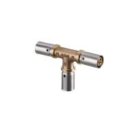 Тройник прессовый, Oventrop, Cofit P, 63, 63, 63, латунь 1513050