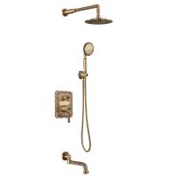 Смеситель Lemark Jasmine LM6622B для ванны и душа, встраиваемый Смеситель Lemark Jasmine LM6622B для ванны и душа, встраиваемый