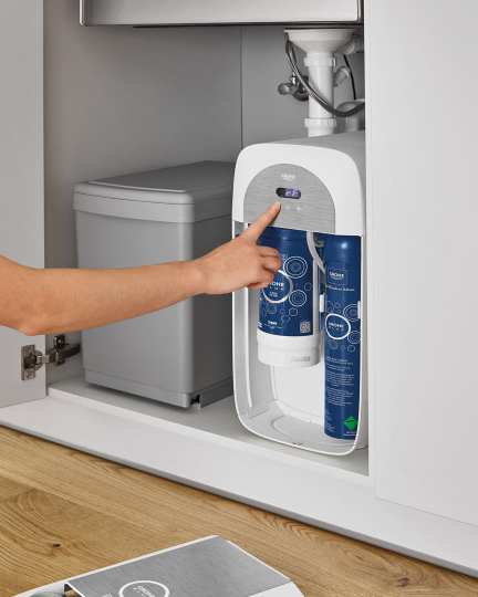 Смеситель Grohe Blue Home 31498000 с функцией фильтрации и газирования воды