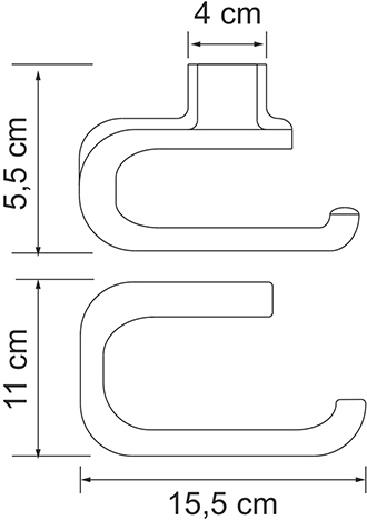 Держатель туалетной бумаги Wasserkraft Kammel K-8396white