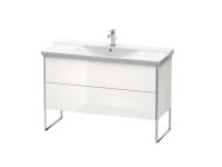 Тумба под раковину Duravit XSquare  цвет-белый глянцевый XS446308585 hog2