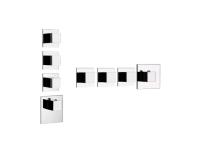 Смеситель для душа Gessi Quadro Wellness  43206/031 hog