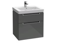 Тумба под раковину Villeroy&Boch Subway 2.0  цвет-дуб сантана A91010E1 hog2