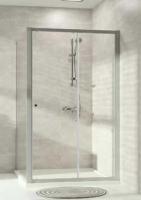 Дверь Huppe Alpha 2  2050 x 1130 мм цвет стекла-прозрачный цвет фурнитуры-серебристый глянцевый A20402.087.321