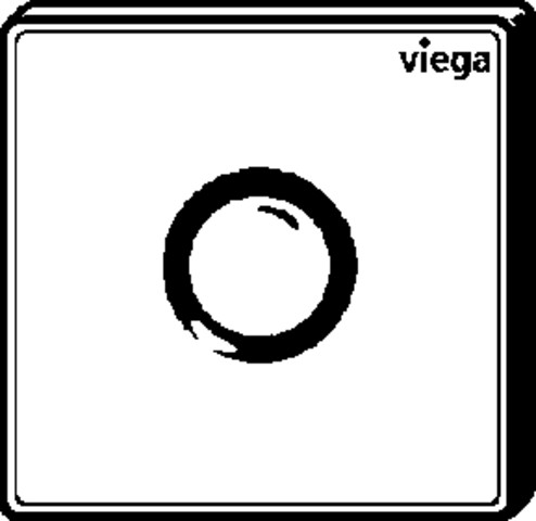 Панель смыва Viega Prevista для писсуара 774684