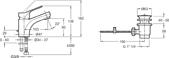 Душевой комплект Jacob Delafon Brive сет 3 в 1 два смесителя + душевой гарнитур