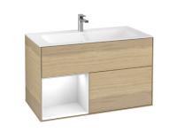 Тумба под раковину Villeroy&Boch Finion  цвет-Oak Veneer F030GFPC hog2