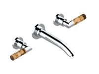 Смеситель для раковины THG Bamboo Amber Cristal, A34 A02 40SGB