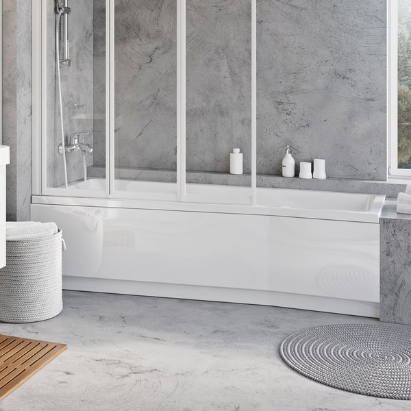 Передняя панель для ванны RAVAK BE HAPPY II 150 R белая CZ99100A00