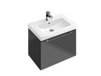 Тумба под раковину Villeroy&Boch Subway 2.0  цвет-серый глянцевый A68700FP hog2