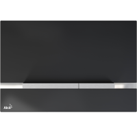 Кнопки смыва AlcaPlast FLAT STRIPE GLASS BLACK STRIPE-GL1204 Кнопки смыва AlcaPlast FLAT STRIPE GLASS BLACK STRIPE-GL1204