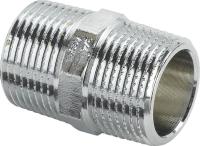 Ниппель Viega R2 модель 3280 НН 1/2" 1/2" бронза равнопроходной хромированный 447908