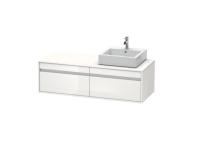 Тумба под раковину Duravit Ketho  цвет-белый глянцевый KT6697R2222 hog2