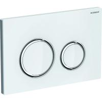 Смывная клавиша Geberit Sigma21, двойной смыв: белое стекло, глянцевый хром 115.884.SI.1 Смывная клавиша Geberit Sigma21, двойной смыв: белое стекло, глянцевый хром 115.884.SI.1