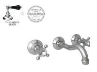 Смеситель для раковины Nicolazzi Liberty Black  1477 GO 43 hog