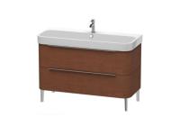 Тумба под раковину Duravit Happy D.2  цвет-американский орех H2637501313 hog2