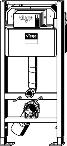 Инсталляция для унитаза Viega 771973
