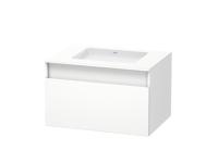Тумба под раковину Duravit Durastyle  цвет-белый матовый DS688301818 hog2