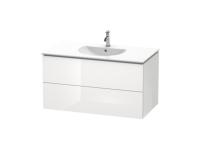 Тумба под раковину Duravit L-Cube  цвет-белый глянцевый LC626302222 hog2