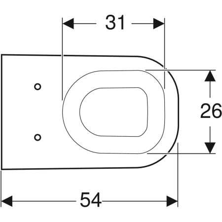 Унитаз подвесной Geberit Smyle, глубина 54 см 500.211.01.1 Унитаз подвесной Geberit Smyle, глубина 54 см 500.211.01.1