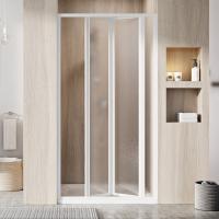 Душевая дверь Ravak Supernova SDZ3-80 белая+Грапе (белый профиль матовое стекло) 02V40100ZG