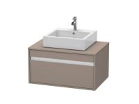 Тумба под раковину Duravit Ketho  цвет-базальт матовый KT669404343 hog2