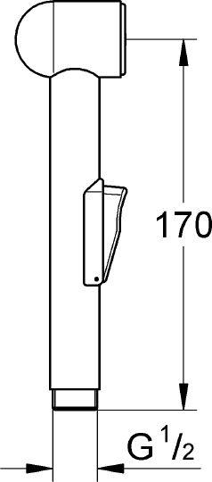 Душевой комплект Grohe BauClassic 124434