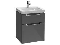 Тумба под раковину Villeroy&Boch Subway 2.0  цвет-дуб графитовый A90610FQ hog2