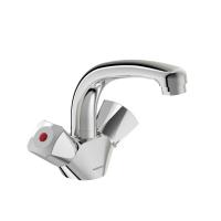 Смеситель для умывальника Vidima PRACTIC, литой поворотный излив, BA226AA