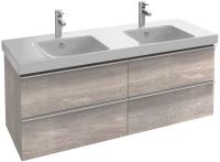 Тумба под раковину, 4 выдв. ящ. /137х48,5х53/(квебекский дуб), Jacob Delafon Odeon Up, EB997-E10