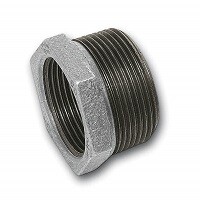 Ниппель редукционный 1 1/2"x1 1/4" чугун оцинкованный 241# 241112114V#