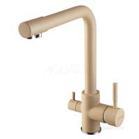 Смеситель для кухни Aquaton Руан фильтр латте 1AX004FCXX260