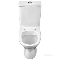 Унитаз-компакт Santek Лига с диагональным выпуском 1WH302197 Унитаз-компакт Santek Лига с диагональным выпуском 1WH302197