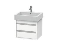 Тумба под раковину Duravit Ketho  цвет-белый матовый KT663601818 hog2