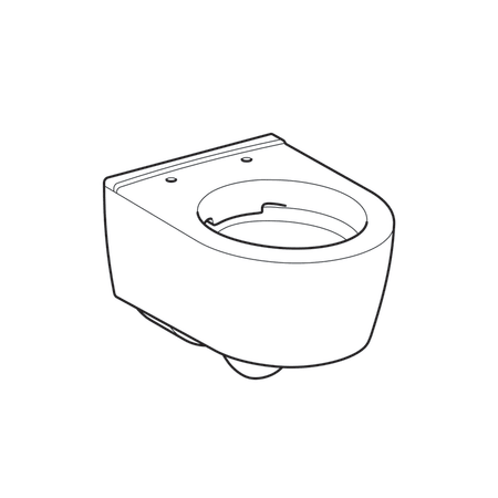 Унитаз подвесной безободковый Geberit iCon, Rimfree 204070000 Унитаз подвесной безободковый Geberit iCon, Rimfree 204070000